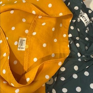 Bundle Green And Yellow Polk A Dot